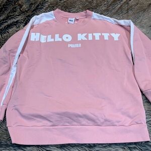 Puma x Hello Kitty crewneck sweatshirt Size L